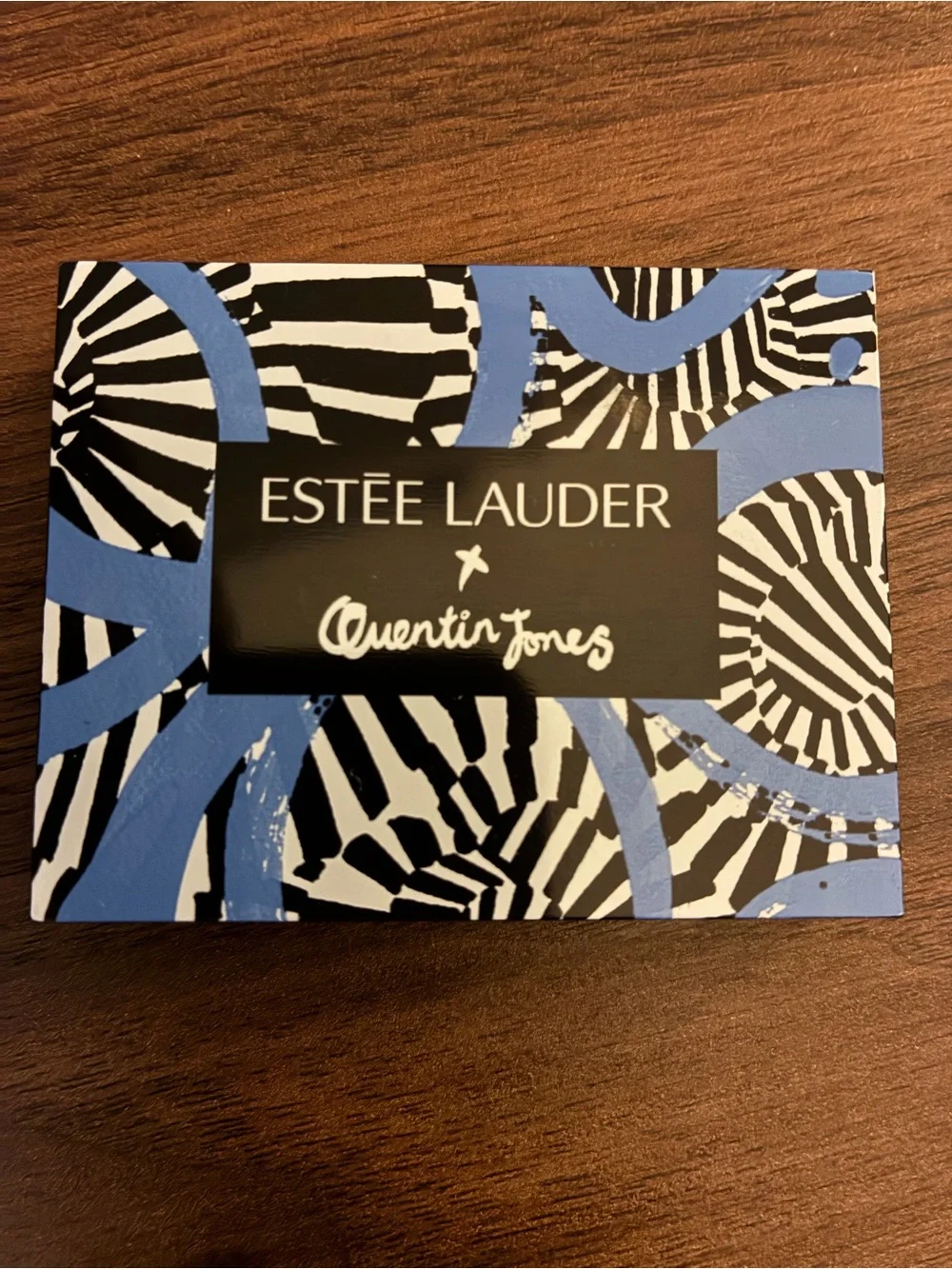 Estée Lauder x Quentin Jones Blue Patterned Makeup Palette